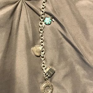 Tiffany’s Charm bracelet w/3 Tiffany’s Charms